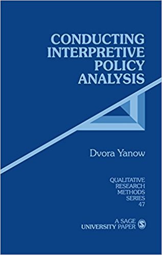 Ebook 978-0761908272 Conducting Interpretive Policy Analysis (Qualitative Research Methods)
