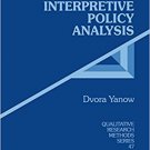 Ebook 978-0761908272 Conducting Interpretive Policy Analysis (Qualitative Research Methods)
