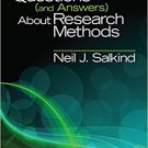 Ebook 978-1412992039 100 Questions (and Answers) About Research Methods (SAGE 100 Questions and A
