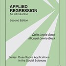 Ebook 978-1483381473 Applied Regression: An Introduction (Quantitative Applications in the Social