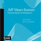 Ebook 978-1599942995 JMP Means Business: Statistical Models for Management
