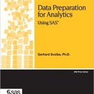 Ebook 978-1599940472 Data Preparation for Analytics Using SAS (SAS Press)