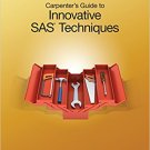 Ebook 978-1607649915 Carpenter's Guide to Innovative SAS Techniques
