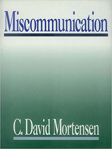 Ebook 978-0803973763 Miscommunication
