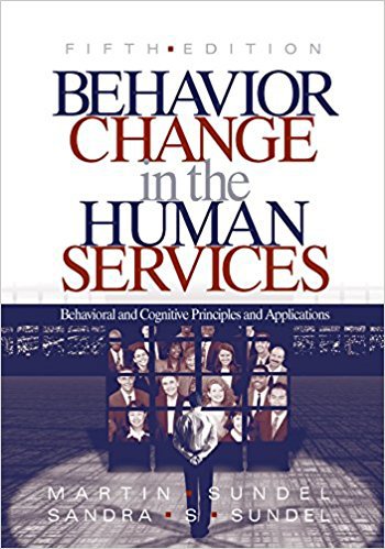 Ebook 978-0761988700 Behavior Change in the Human Services: Behavioral and Cognitive Principles a