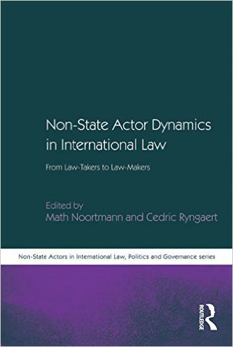 Ebook 978-1409403166 Non-State Actor Dynamics in International Law: From Law-Takers to Law-Makers