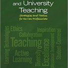 Ebook 978-1412996075 Effective College and University Teaching: Strategies and Tactics for the Ne