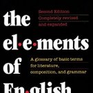 Ebook 978-1442241954 The Elements of English: A Glossary of Basic Terms for Literature, Compositi