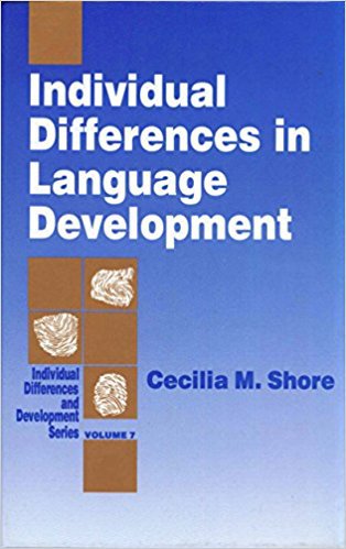 Ebook 978-0803948808 Individual Differences in Language Development (Individual Differences and D