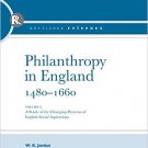Ebook 978-0415401937 Philanthropy in England (Routledge Library Editions)