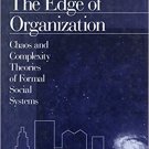 Ebook 978-0761912651 The Edge of Organization: Chaos and Complexity Theories of Formal Social Sys