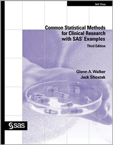 Ebook 978-1607642282 Common Statistical Methods for Clinical Research with SAS Examples, Third Ed