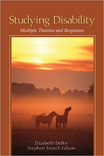 Ebook 978-1412975766 Studying Disability: Multiple Theories and Responses