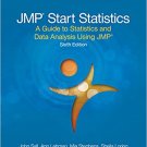 Ebook 978-1629608754 JMP Start Statistics: A Guide to Statistics and Data Analysis Using JMP, Six