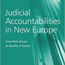 Ebook 978-0754677581 Judicial Accountabilities in New Europe: From Rule of Law to Quality of Just