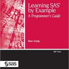 Ebook 978-1599941653 Learning SAS by Example: A Programmer's Guide