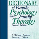 Ebook 978-0803953338 The Dictionary of Family Psychology and Family Therapy