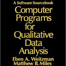 Ebook 978-0803955370 Computer Programs for Qualitative Data Analysis: A Software Sourcebook