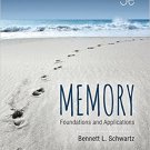Ebook 978-1506326535 Memory: Foundations and Applications 3rd