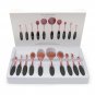 10Pcs Professional Oval Cream Makeup Brush Set Foundation Kabuki Toothbrush US