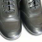 Polo Ralph Lauren  57206 mens oxford size  10.5D black leather MADE IN ITALY