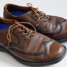 Dr. Comfort pressure relief Wingtip brown. Leather upper, Size men US 12