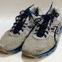 ASICS GEL BLUR33 gray black blue training running shoes athletic men size 13, free shipping