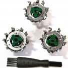 Philips Norelco 2D 1X & RQ11 2X head Blades Lot for 1160X 1150X 1180X 1190X 6100