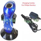 Philips Norelco 1150X Handle/body/Base & Charging Stand + Power cord * New Other