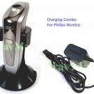 Charging Stand Power Cord Combo For Philips Norelco RQ10 1050X 1060X 1080X 1090X