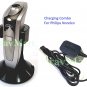 Charging Stand Power Cord Combo For Philips Norelco RQ10 1050X 1060X 1080X 1090X