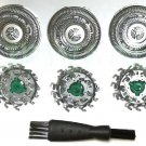 RQ12 3D Blades & V-track Foils For Philips Norelco Series AT 7 8 AT9 PT7 PT8 PT9