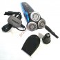 Men's Shaver with Beard Nose/Ear Trimmer with Philips Norelco RQ12+ Blades Lot