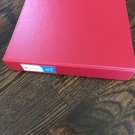 NEW PACK Of 7 Staples Standard 1 1/2 Inch Red  Binder 350 Sheet 3 Ring 2 Pouch