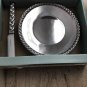NIB MARIPOSA CANAPE PLATE & SPREADER SET KNIFE MADE IN MEXICO PLATE WITH KNIFE
