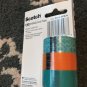 3 Rolls Scotch Expressions Tape Refills, 3/4" x 300" (C214-3PK-6) Orange Aqua