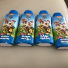 4 Nickelodeon Paw Patrol Pup Pup Berry Body Wash-12 Fl. Oz. Each-New