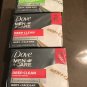 6 Total Dove Men + Care Deep Clean Body & Face Bars 4 + Extra Fresh 2 Bars
