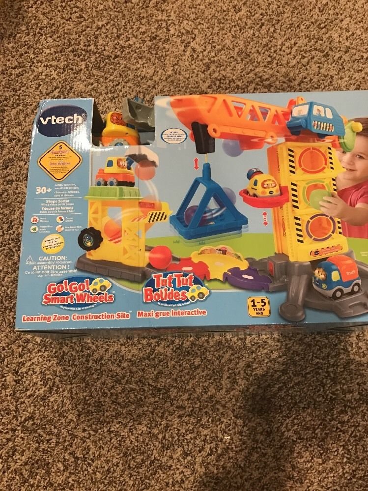 VTech Go! Go! Smart Wheels Learning Zone Construction Site