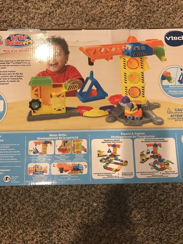 VTech Go! Go! Smart Wheels Learning Zone Construction Site