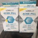 2 Pack Loma Lux Laboratories Acne Pill - Chewable - Quick Dissolving - 60 Count