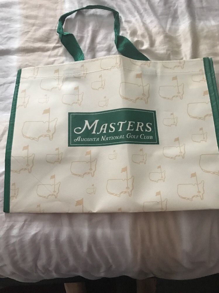 2017 Masters Tote Bag Only Available in Berckmans Place Gift Shop - NEW