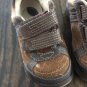 STRIDE RIGHT spider man Brown Shoe Sneaker Close Strap Boys toddlers SZ10.5W