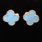 Clover - Van Cleef - Alhambra Style Earrings in Solid 18k Gold