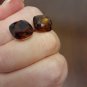 Swarovski Elements Smokey Topaz Earrings