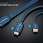 Clicktronic 70703 Ultraslim High Speed HDMIâ„¢ cable with Ethernet 1.5M / 4.9Ft