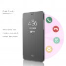VOIA LG G6 Quick Window View PU Flip Case with FREE Bullet Proof Film - Pink Color