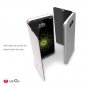 VOIA LG G6 Quick Window View PU Flip Case with FREE Bullet Proof Film - Pink Color