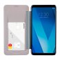 VOIA LG V30, V30+ Premium Flip Cover Case with Credit Card Slot - BLACK