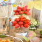 100pcs Strawberry Seeds Indoor Plants Tree Rare Seed Fruit Seeds Home Garden Diy For Bonsai Gift